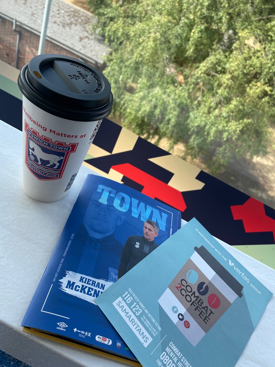 fmoperations1's tweet photo. Wow what a day well done to Nigel and the team 👏 #halftimeready #football #matchday #mentalhealth @IpswichTown @Combat2C @VertasGroup ⚽️ https://t.co/TDpbx5mOyS