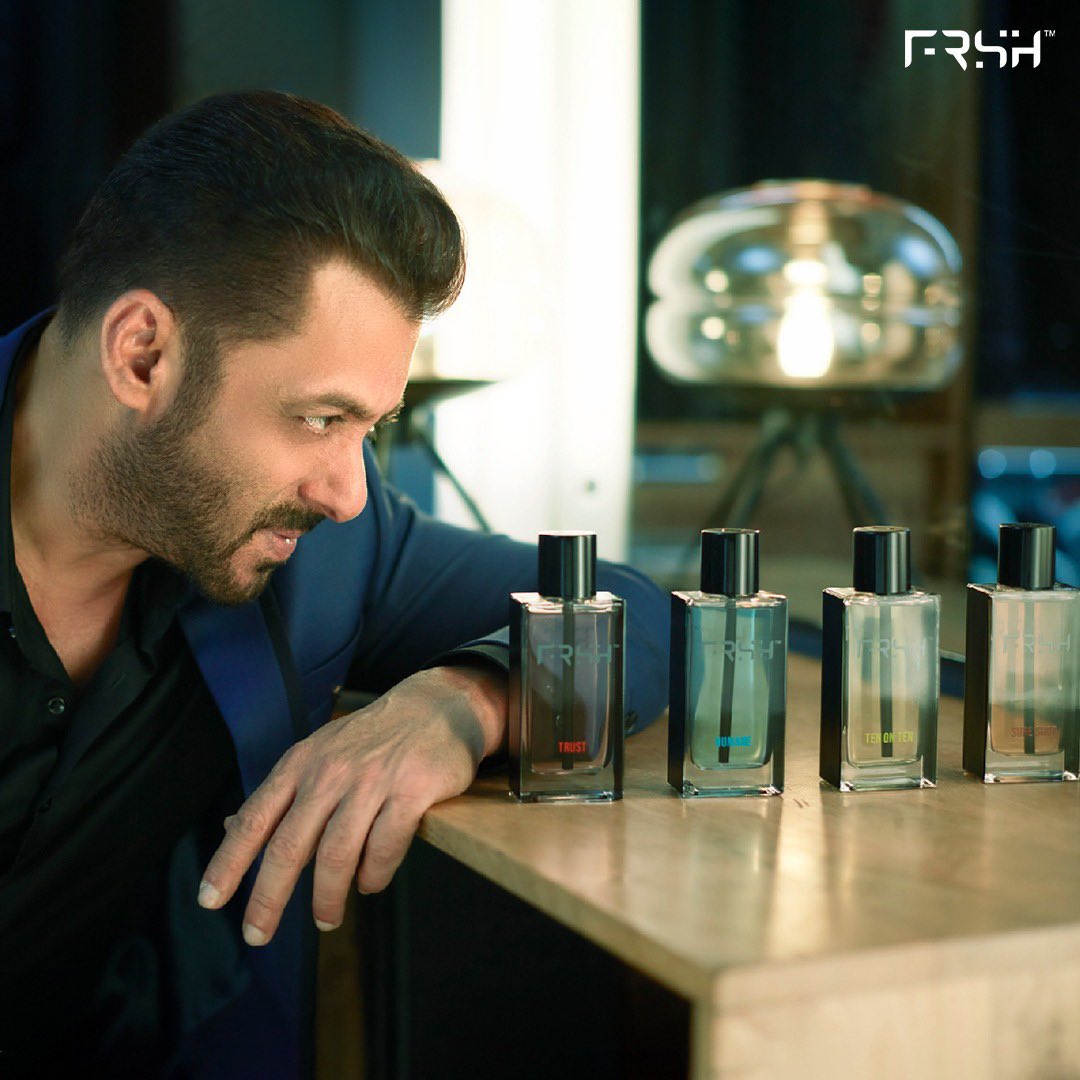 A dabbang range of fragrances by @BeingSalmanKhan Shop now- bit.ly/2MgdtWA #humane #sureshot #tenonten #trust #stayfrsh #salmankhan #frsh