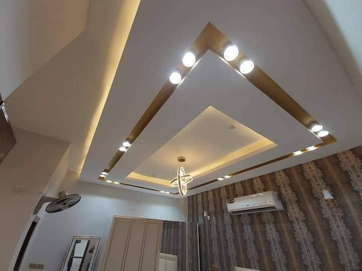 Gypsum board ceiling design Freetown Sierra Leone for more information contact on Whatsapp number+23278172040.