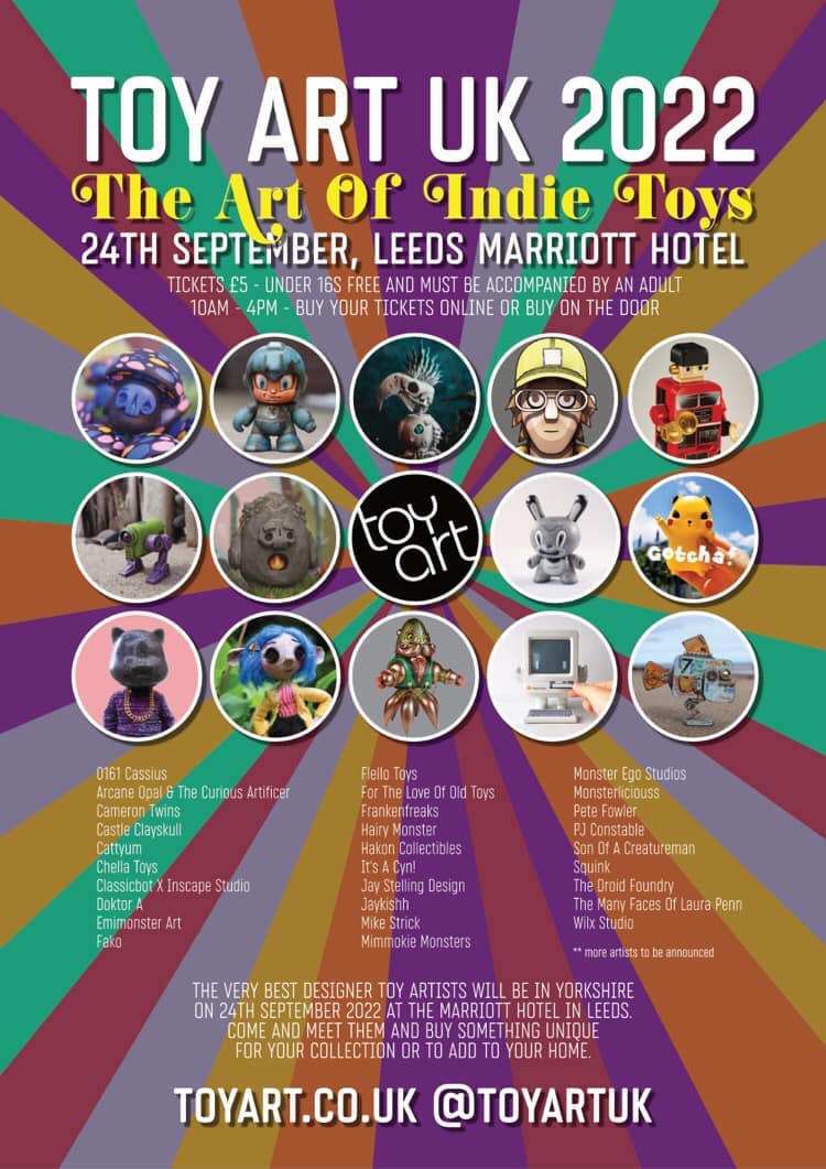 toysrevil's tweet image. Featured on #TOYSREVIL: toysrevil.blogspot.com/2022/07/toy-ar…
#TOYARTUK2022 #PeteFowler Print &amp;amp; Event Posters
Stay updated via @toyartuk!

#toyblog #toysblog #toysrevilblog