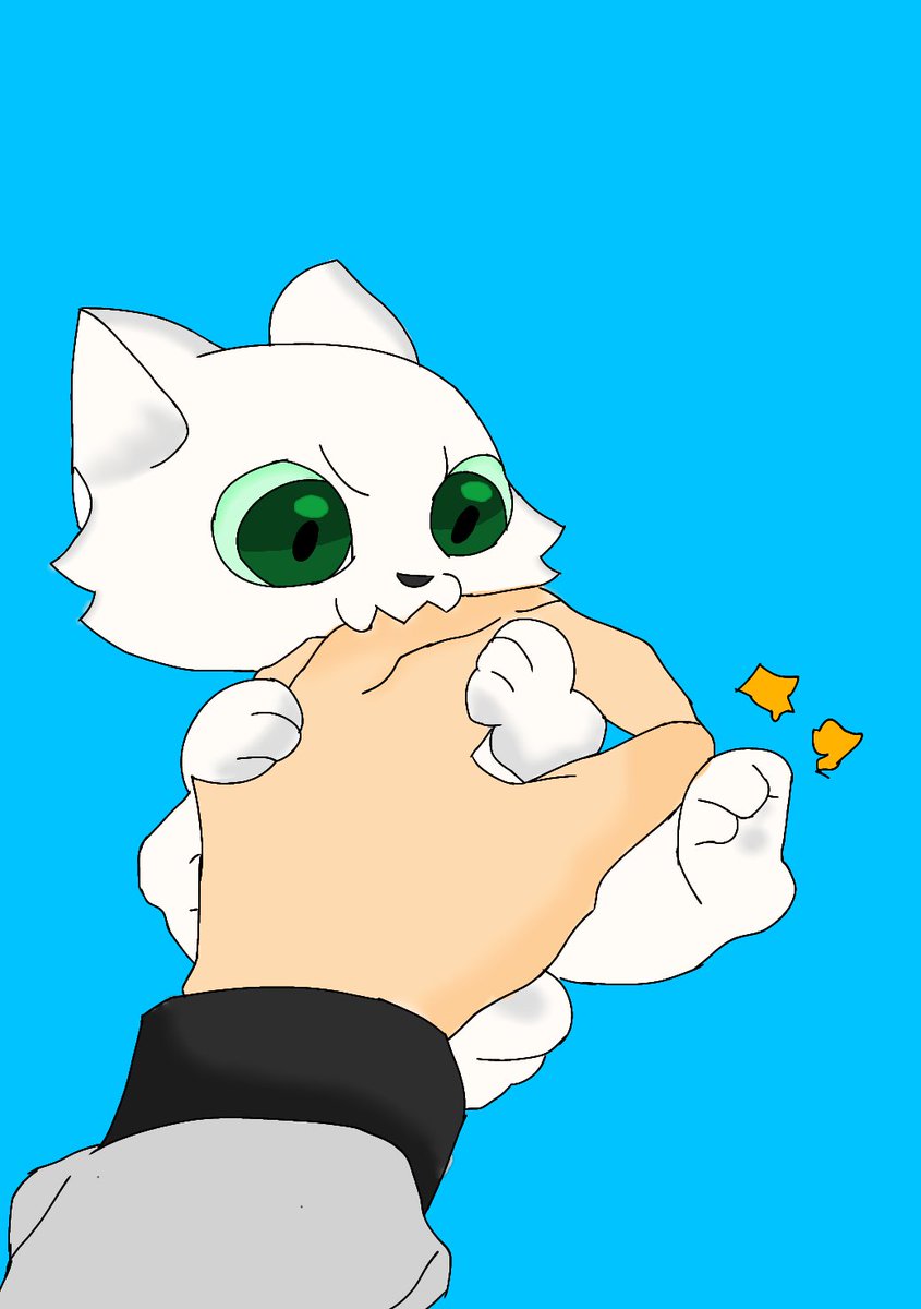 Mark1103CatMeow's tweet photo. วาดเสร็จตอนไลฟ์จบพอดี #FAforestER https://t.co/m5Ho7mvotI