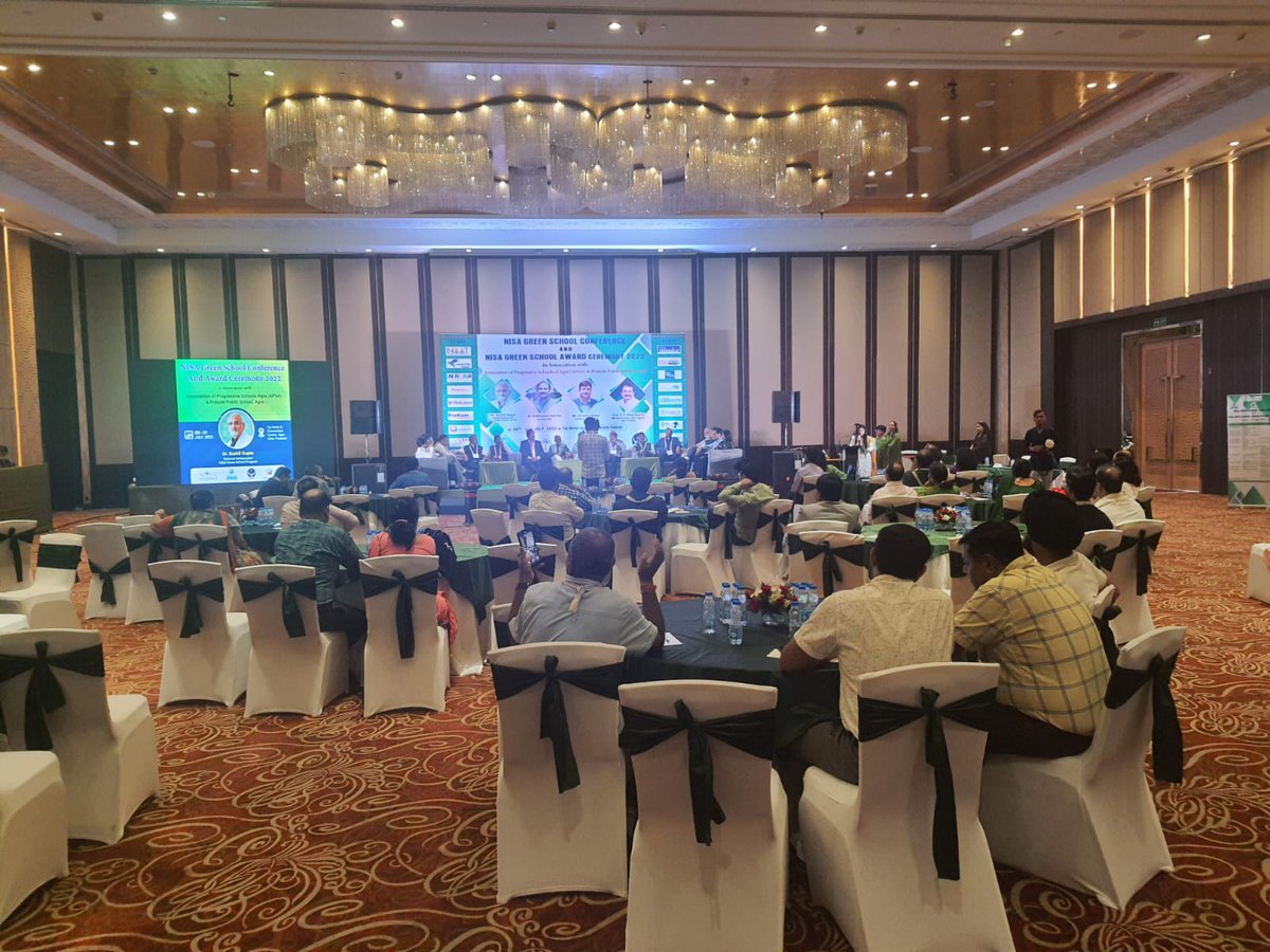 NISA Education (@nisaedu) on Twitter photo Green NISA Namaskar !
NISA School Green Conference 2022 at the Taj Hotel and Convention Center, Agra has begun !
<a href="/DrSushi41950146/">Dr.Sushil Gupta</a> <a href="/KBSfed/">Kulbhushan Sharma</a> <a href="/BharatM73466557/">Bharat Malik</a> <a href="/Virendraahd1/">Dr. Virendra Rawat</a> <a href="/anirudhdcm/">Dr Anirudh Gupta</a>
#greenschool #greeninitiative #greennamaskar #greenagra #education #environment #ecofriendly Green NISA Namaskar !
NISA School Green Conference 2022 at the Taj Hotel and Convention Center, Agra has begun !
<a href="/DrSushi41950146/">Dr.Sushil Gupta</a> <a href="/KBSfed/">Kulbhushan Sharma</a> <a href="/BharatM73466557/">Bharat Malik</a> <a href="/Virendraahd1/">Dr. Virendra Rawat</a> <a href="/anirudhdcm/">Dr Anirudh Gupta</a>
#greenschool #greeninitiative #greennamaskar #greenagra #education #environment #ecofriendly