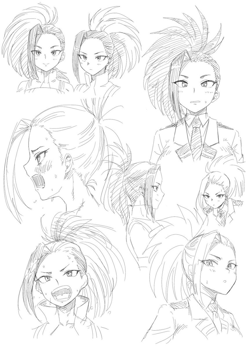 顔を可愛く描けるようになりたいから練習するぞ! 23 