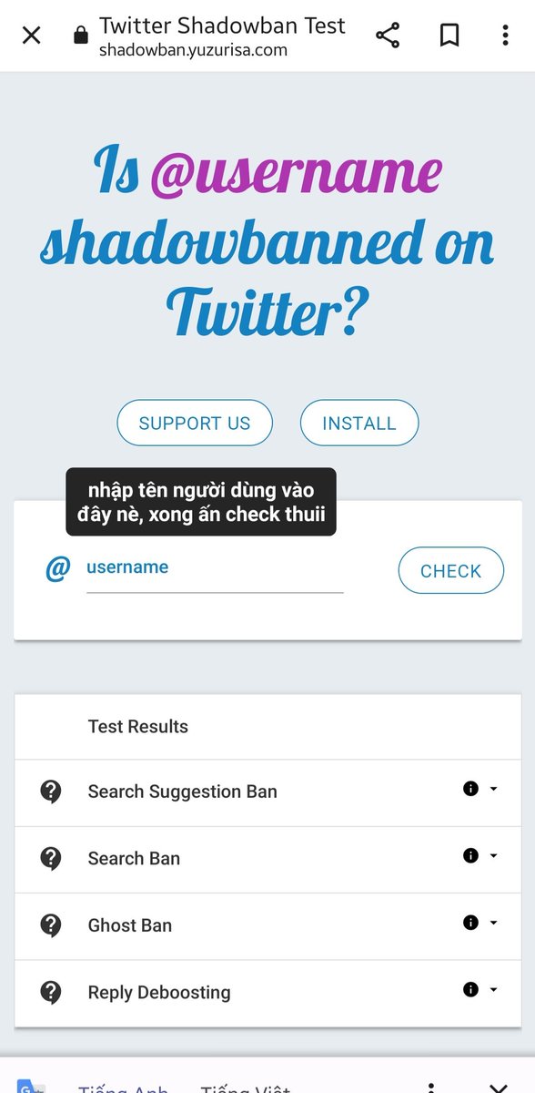 _pipapipu_'s tweet photo. Thấy mng đang nói vụ trend nhiều nên em cũng muốn góp tí🥰
Tài khoản muốn trend hashtag lên nhanh thì phải không bị shadowban á mọi người. Đây gửi mọi người một cách để kiểm tra xem mình có đang bị shadowban không nhé.
Link kiểm tra: https://t.co/mI9TsBg0eE https://t.co/VAPWNBMm74