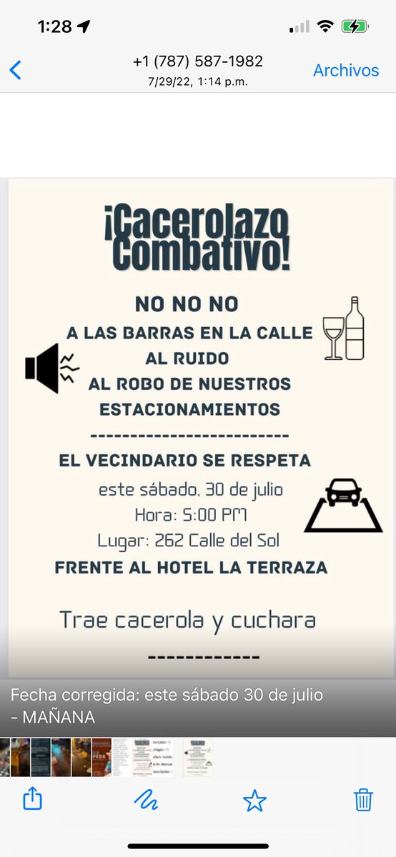 Cheparalitici's tweet photo. Residentes del Viejo San Juan convocan a una protesta hoy a las 5 PM. https://t.co/nbhMgBd5Wr
