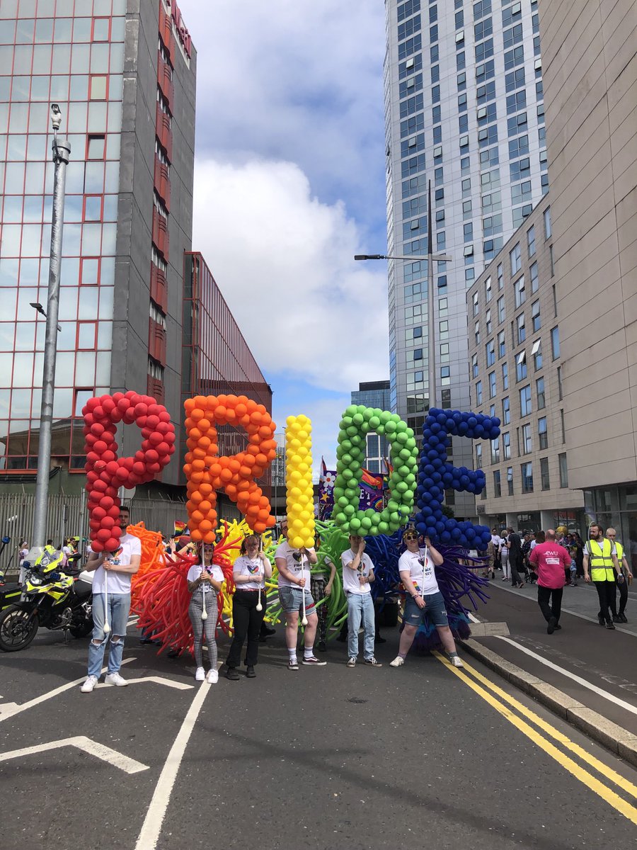 NIC_ICTU's tweet photo. Happy #belfastpride ! https://t.co/3u9ah1qkIu