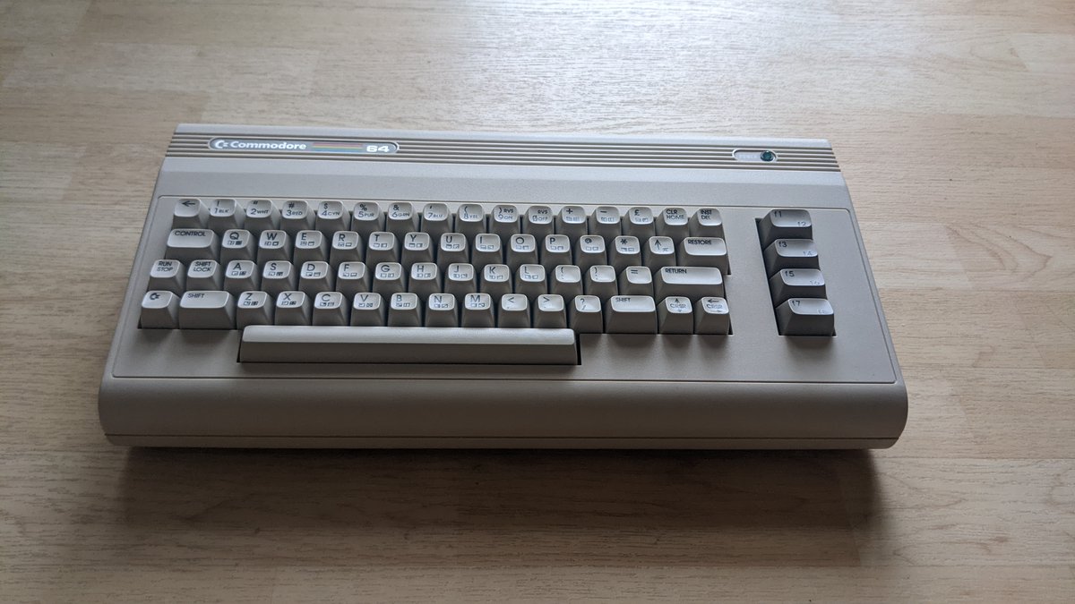 feltel's tweet photo. A thing of beauty. #C64G #Commodore https://t.co/5MISCdALCm