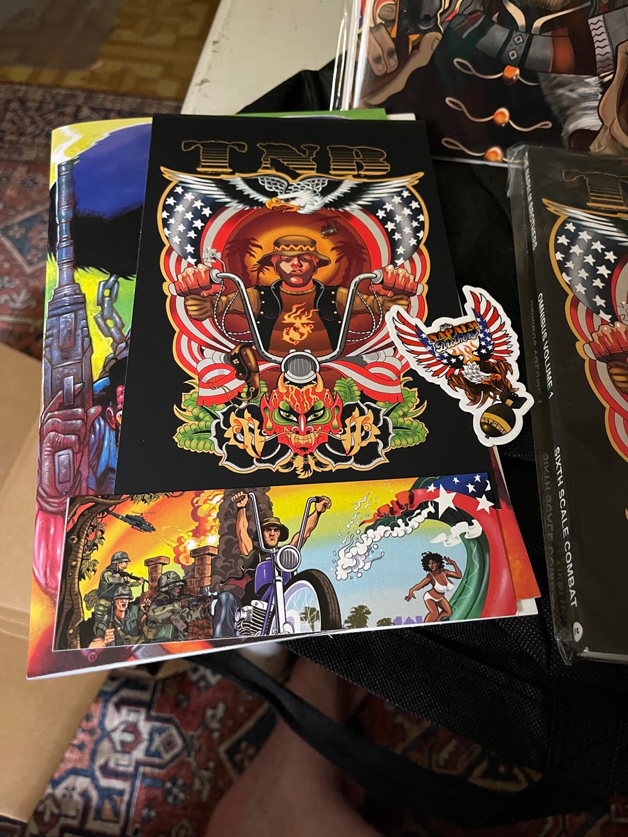 Ancient proverb says : Always back independent comics because you get cool stories and bonus extras.  #TheNapalmBrothers 🌴🔥🌴