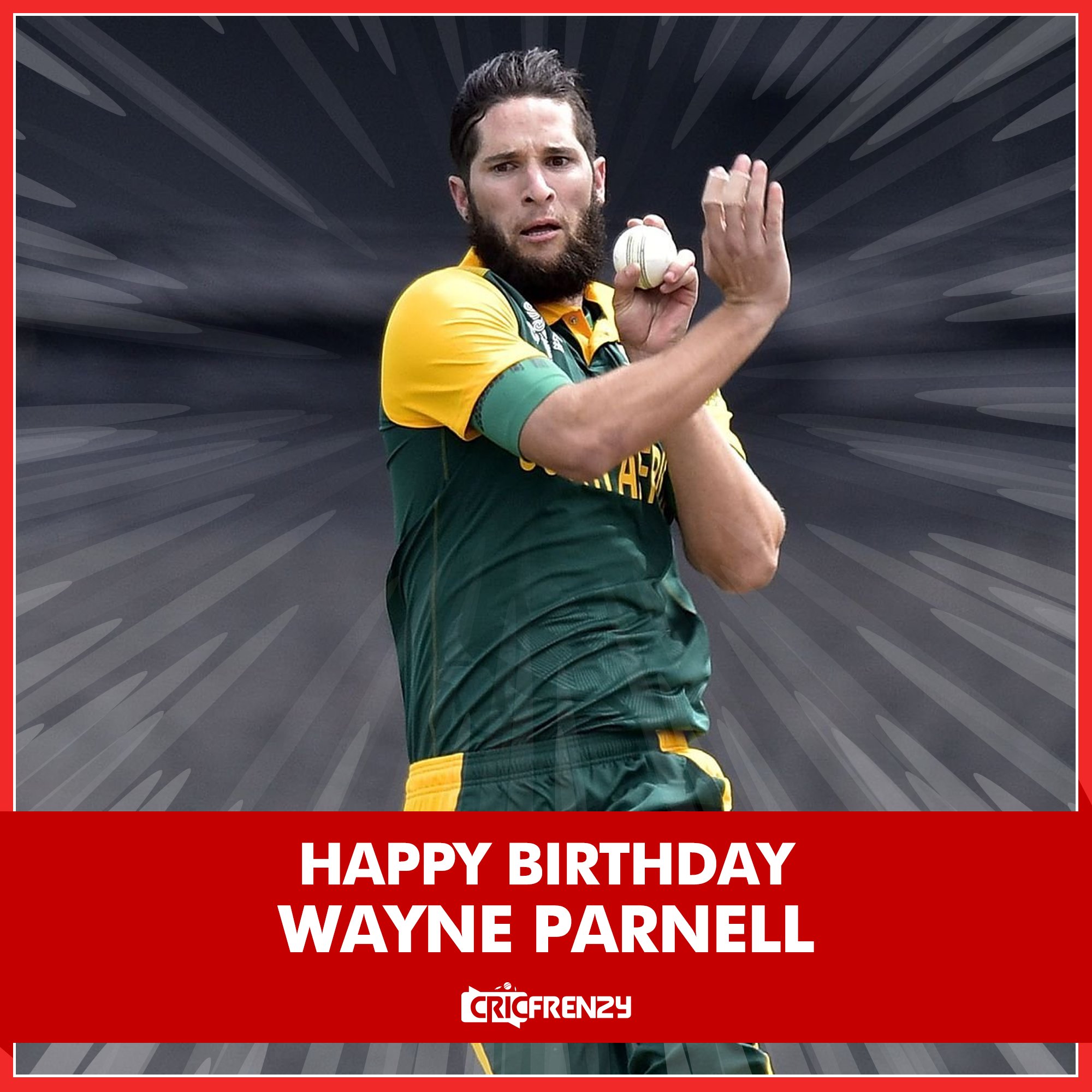 Happy birthday Wayne Parnell 