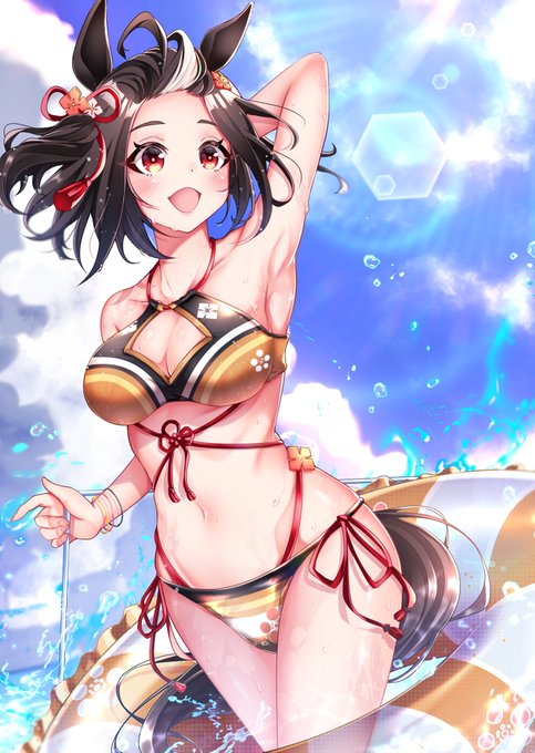 水着キタちゃん🔆
#ウマ娘 