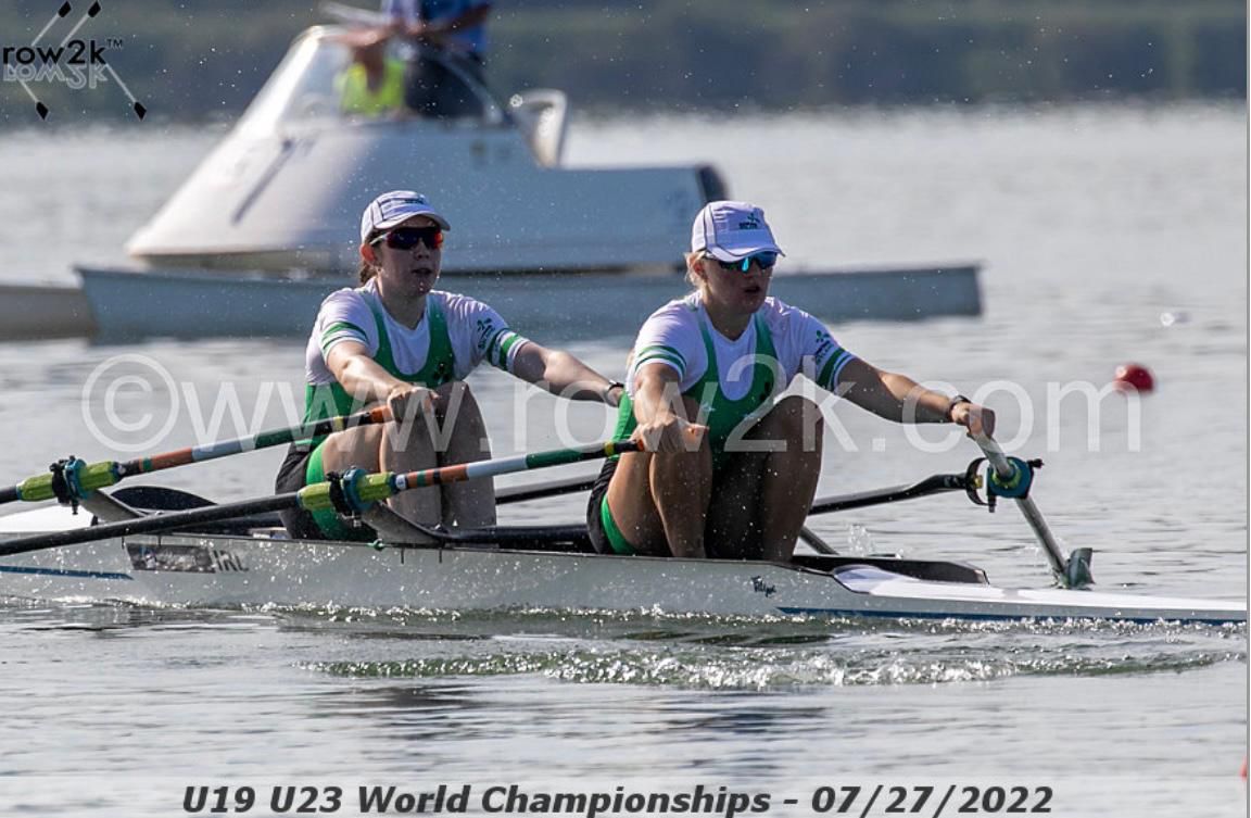 Into the A final🎉Almost there we have everything crossed for you Holly and Anna🤞🇮🇪🍀
