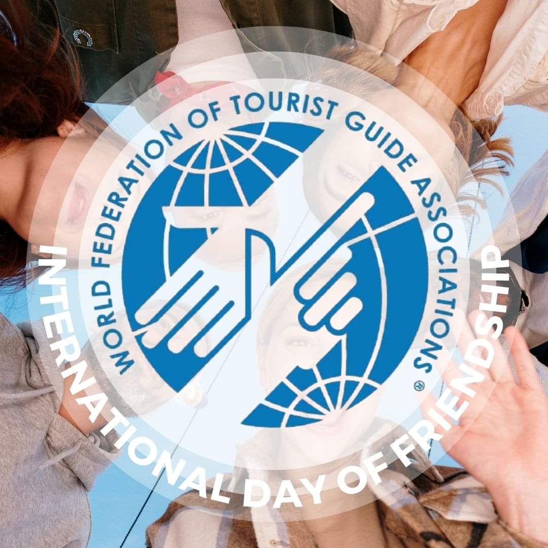 Happy #InternationalDayofFriendship WFTGA Family!
un.org/en/observances… 💙🌍
𝗢𝘂𝗿 𝗪𝗙𝗧𝗚𝗔 𝗟𝗼𝗴𝗼 𝗲𝗺𝗯𝗼𝗱𝗶𝗲𝘀 𝘁𝗵𝗶𝘀 𝗱𝗮𝘆. The logo promotes a message of peace and harmony.🌍 #WFTGA #WFTGAFamily #touristguides #InternationalDayofFriendship