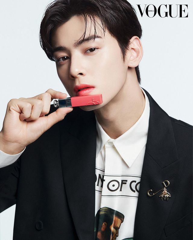 cha eun woo dior beauty