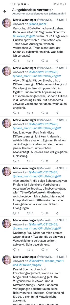 PoMoPhobie's tweet photo. Ausgeblendete Antworten sind immer die besten Antworten... https://t.co/cNeqn6wKfw
