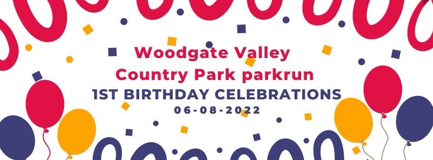 Come and celebrate 1 year of <a href="/HorseyHill/">Horsey Hill</a>, the “Bonnie Tyler Turnaround point” and the straightest cones in parkrunworld #woodgatevalley #loveparkrun 💜🎂🥳🧡