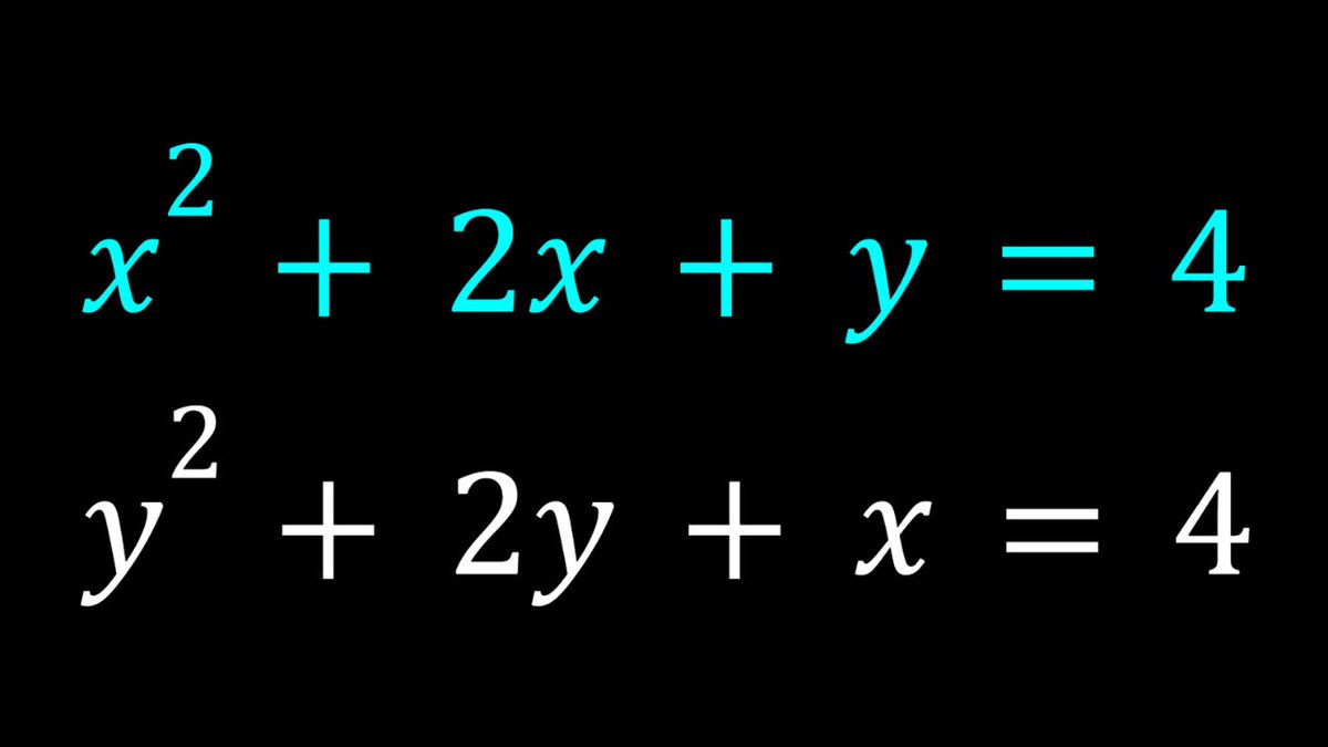 SyberMath's tweet image. Solving a Nice Polynomial System in Two Ways
#ChallengingMathProblems #PolynomialEquations #PolynomialSystems
via @YouTube @Apple @Desmos @NotabilityApp
@googledocs @canva
youtu.be/_EkIkz022Vw