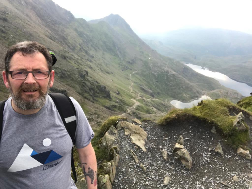 dentonefc's tweet photo. Well I'd did pyg route up  Snowdon (yr Wyddfa) today with my son Hard going but well worth it🏔 🏴󠁧󠁢󠁷󠁬󠁳󠁿 https://t.co/zFZpLHjKYg