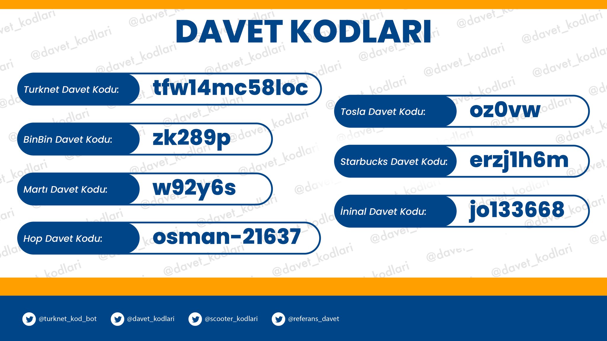 BinBin Martı Hop Tosla Davet Kodu on Twitter: " ️ Türk Net Davet kodu ...