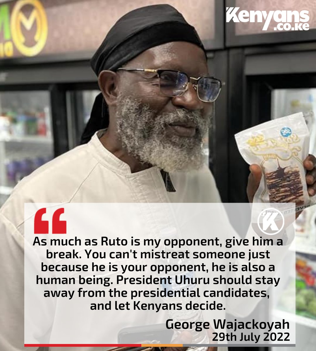 Give DP Ruto a break - George Wajackoyah