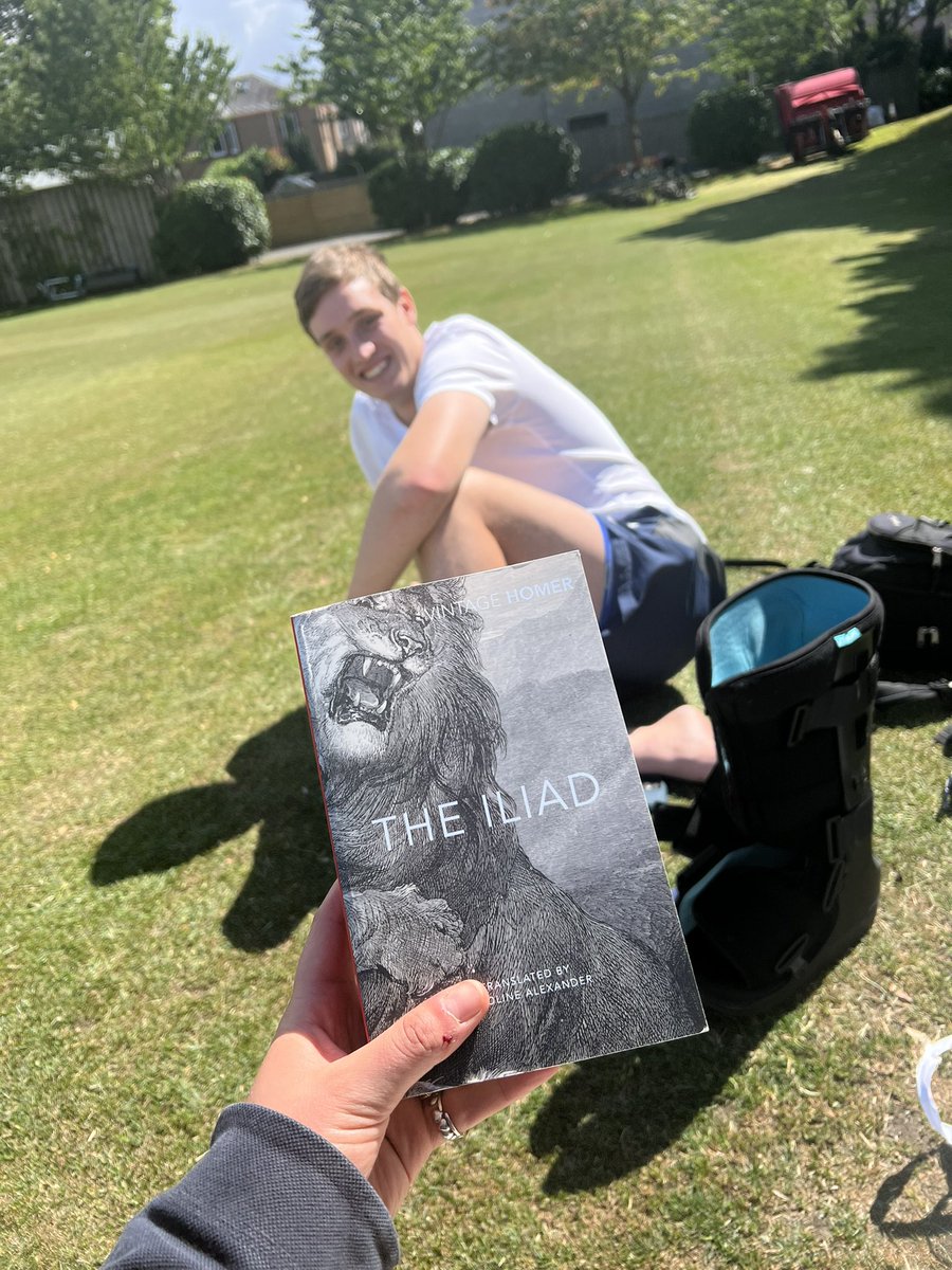 Always bring the classics just in case the cricket gets boring