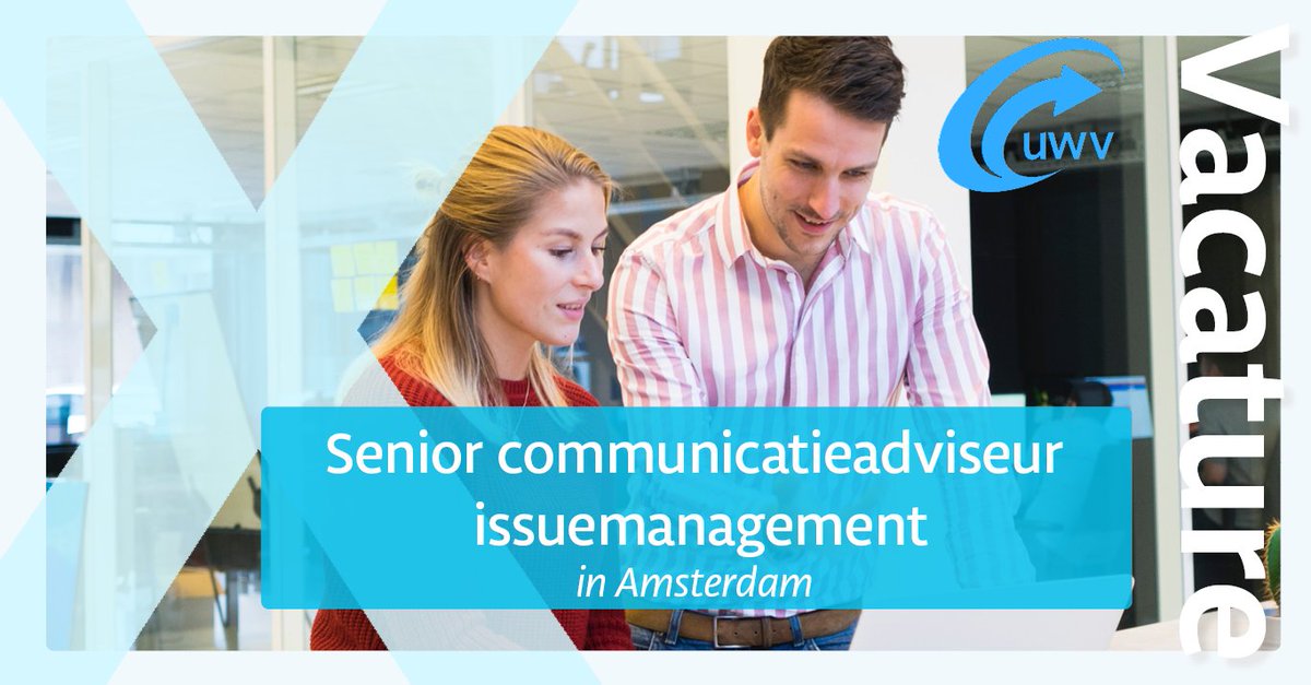 Als jij je verder wilt ontwikkelen op het gebied van issuemanagement, en dan het liefst bij een maatschappelijk betrokken werkgever, kun je nog tot 5 augustus reageren op deze mooie rol!  👉bit.ly/3SbhEQK