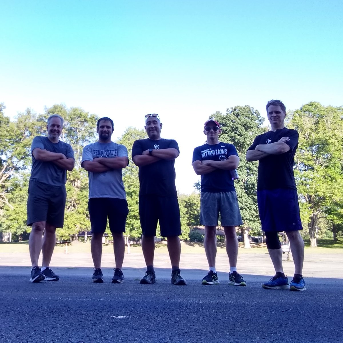 4 <a href="/f3grovecity/">F3 Grove City</a> &amp; 1 <a href="/F3Pittsburgh/">F3 Pittsburgh</a> PAX posted for the #APFT in the GC #Gloom. These guys killed it, #YHC survived it. Coffeeteria <a href="/beansonbroadGC/">Beans On Broad</a>. Merkins, Big Bois, 2ish Mile Run on a beautiful morning! <a href="/F3PArising/">F3_PArising</a> <a href="/F3Philly/">F3 Philly</a> <a href="/F3Lanco/">F3 Lanco</a> <a href="/F3LehighValley/">F3 Lehigh Valley</a> <a href="/F3ValleyForge/">F3 Valley Forge</a> <a href="/F3HarrisburgPA/">F3HarrisburgPA</a>