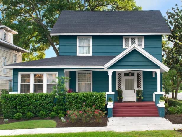 hgtv's tweet image. Which of these unique home exteriors is your fave?