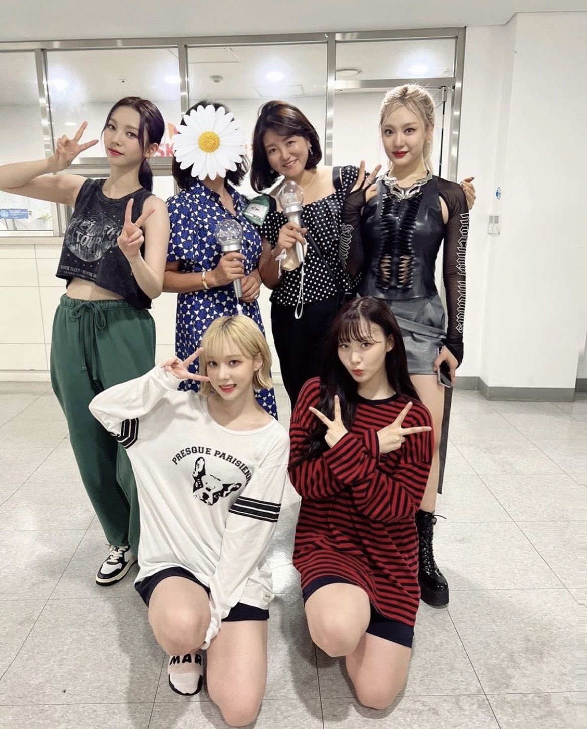 karina's 1st wife on Twitter: "aespa with Givenchy Korea's General