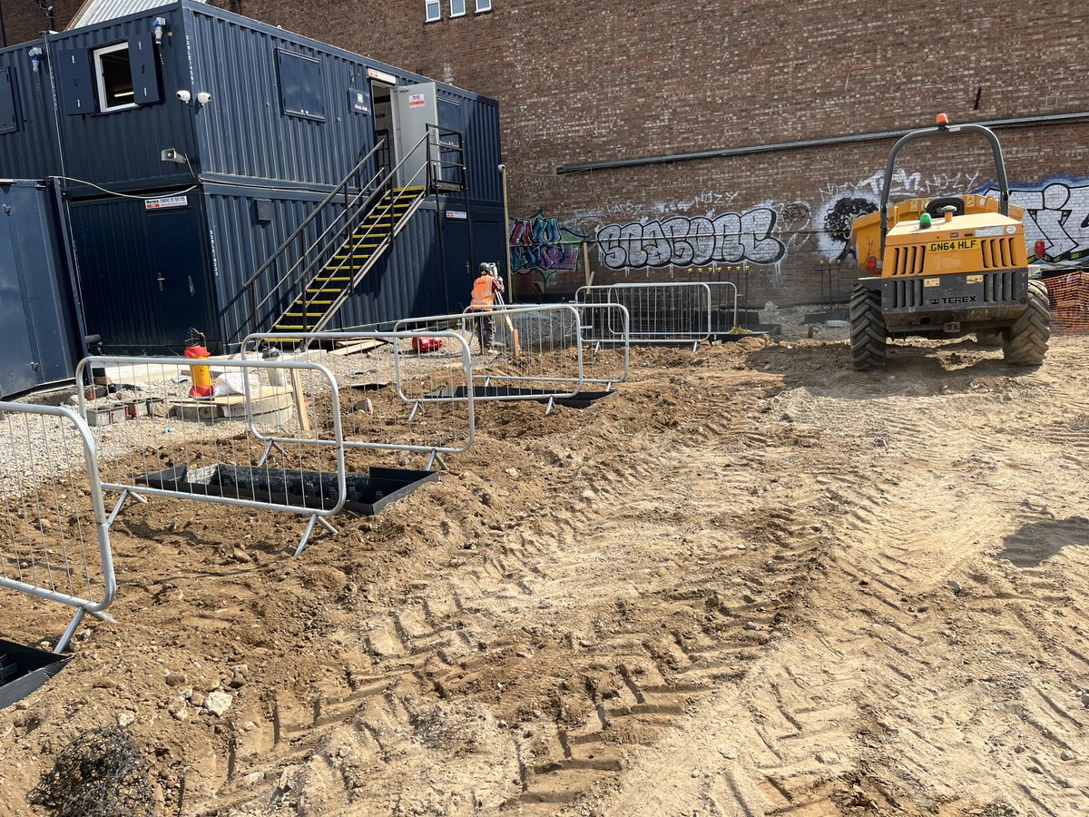 ConstructionRol's tweet photo. Early stage foundation works on site in Hartley Avenue , East Ham for ⁦@Hill_Group_UK⁩ , stay tuned as she rises https://t.co/CaJtVsk5b3