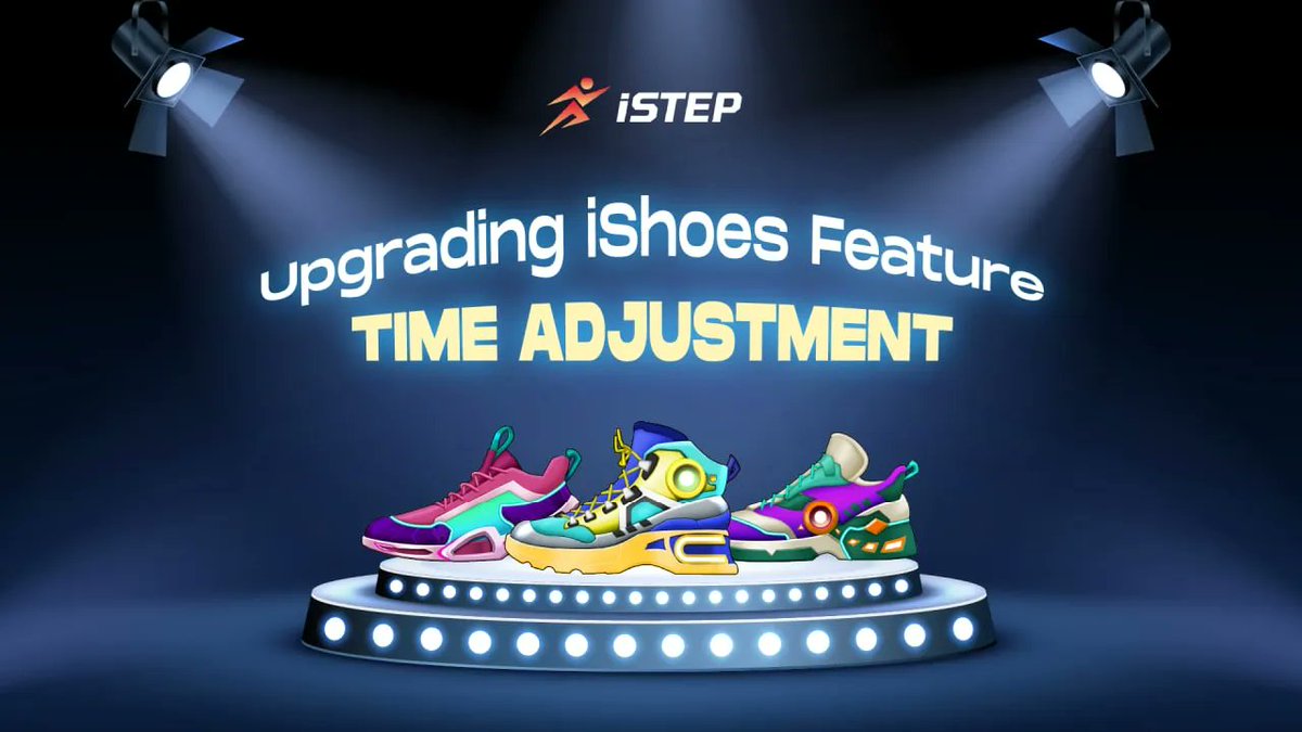 Dear our beloved members!

We always want to give you the best experience with iStep, so after careful consideration, the Upgrading iShoes Feature will be postponed until the next announcement. 

We sincerely apologize for this and hope everyone understands ❤️