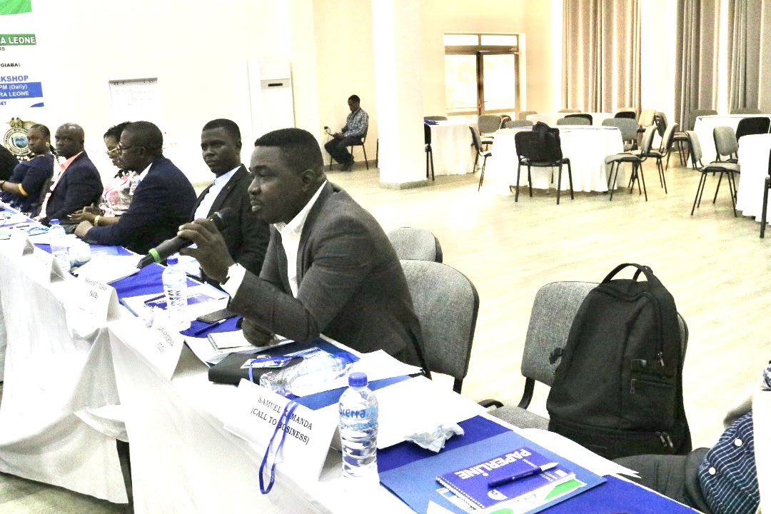 fiugovsl's tweet photo. Participants drawn from diverse institutions including the private sector expressed that their expectations especially to understand how to assess Sierra Leone‘s financial and non-financial  system was met. https://t.co/HqYS92ABDR