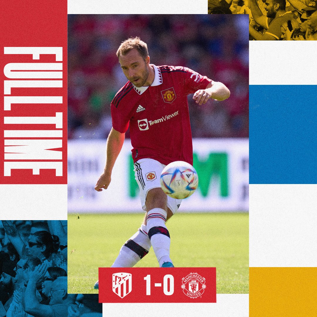 ManUtd's tweet photo. ⏹ The Reds are narrowly beaten in Oslo.

#MUFC