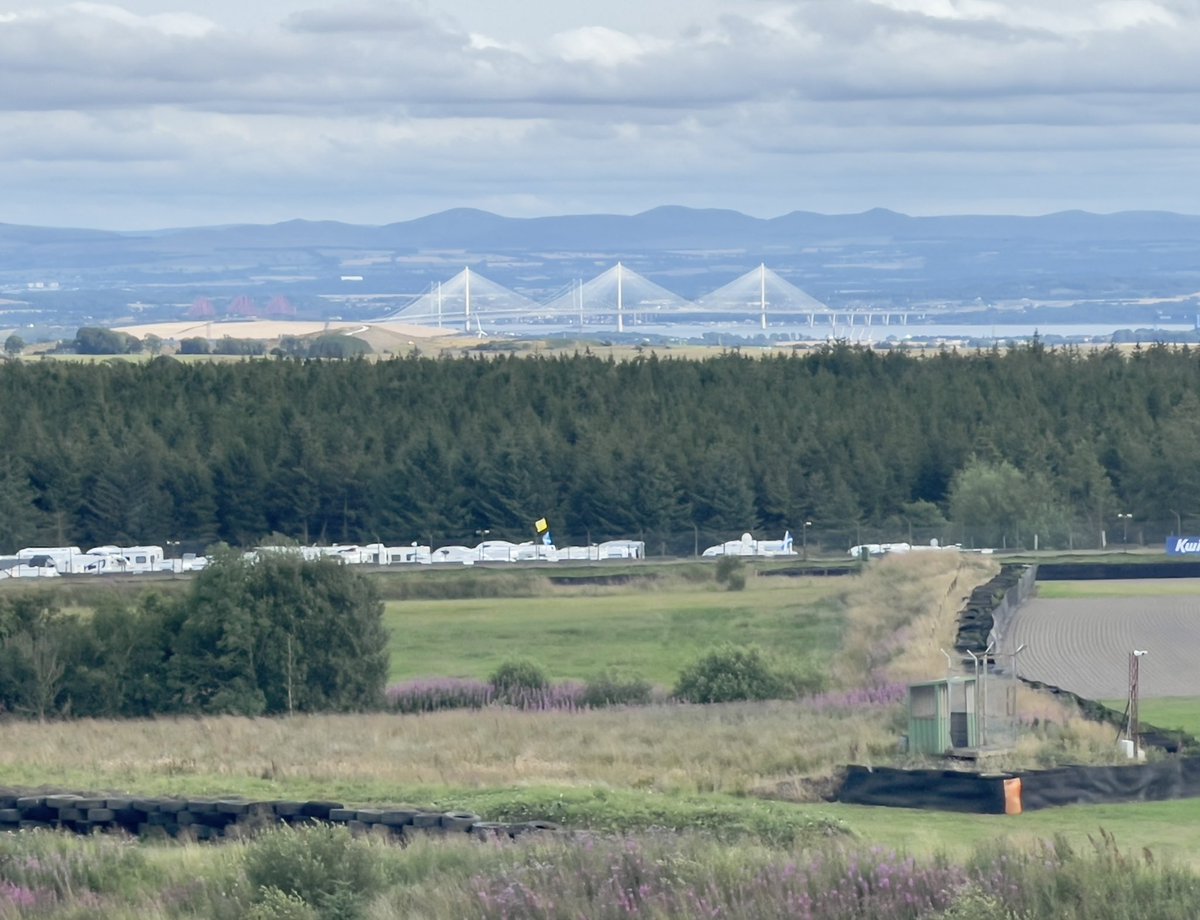 Racing vibes at a beautiful circuit. Here <a href="/TeamHardRacing/">Team HARD. Racing™</a> <a href="/krcircuit/">Knockhill Circuit</a> we are set up and ready for our hospitality guests tomorrow. What a view… <a href="/krombacherUK/">KrombacherUK</a> <a href="/BTCC/">BTCC</a> 
#GoHardOrGoHome