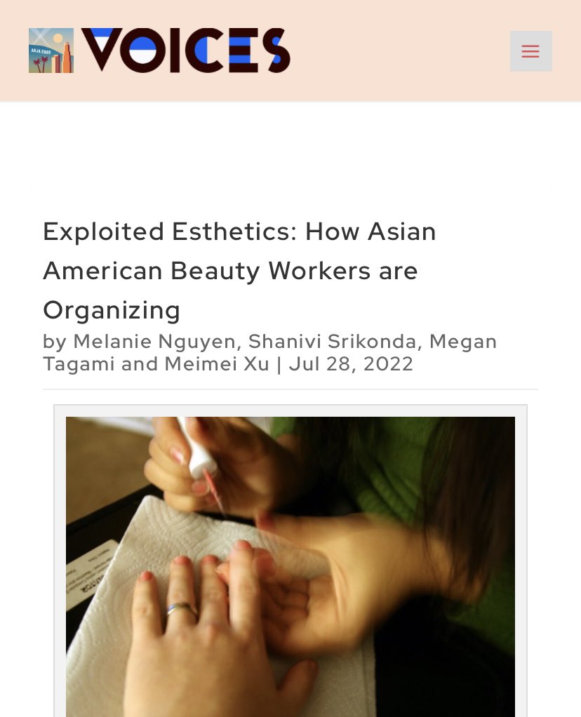 Mallika Sen (@mallikavsen) on Twitter photo So incredibly proud of our <a href="/aajavoices/">AAJA Voices</a> Features students: <a href="/mellybelly119/">Melanie Nguyen</a>, <a href="/shanivis/">shanivi</a>, <a href="/MeganTagami/">Megan Tagami</a> and <a href="/MeimeiXu7/">Meimei Xu</a>. <a href="/nicholaswu12/">Nicholas Wu</a> and I have been bragging to everyone at #AAJA22 about how “our kids” have been such overachievers and now you can see the fruits of their labour! So incredibly proud of our <a href="/aajavoices/">AAJA Voices</a> Features students: <a href="/mellybelly119/">Melanie Nguyen</a>, <a href="/shanivis/">shanivi</a>, <a href="/MeganTagami/">Megan Tagami</a> and <a href="/MeimeiXu7/">Meimei Xu</a>. <a href="/nicholaswu12/">Nicholas Wu</a> and I have been bragging to everyone at #AAJA22 about how “our kids” have been such overachievers and now you can see the fruits of their labour!