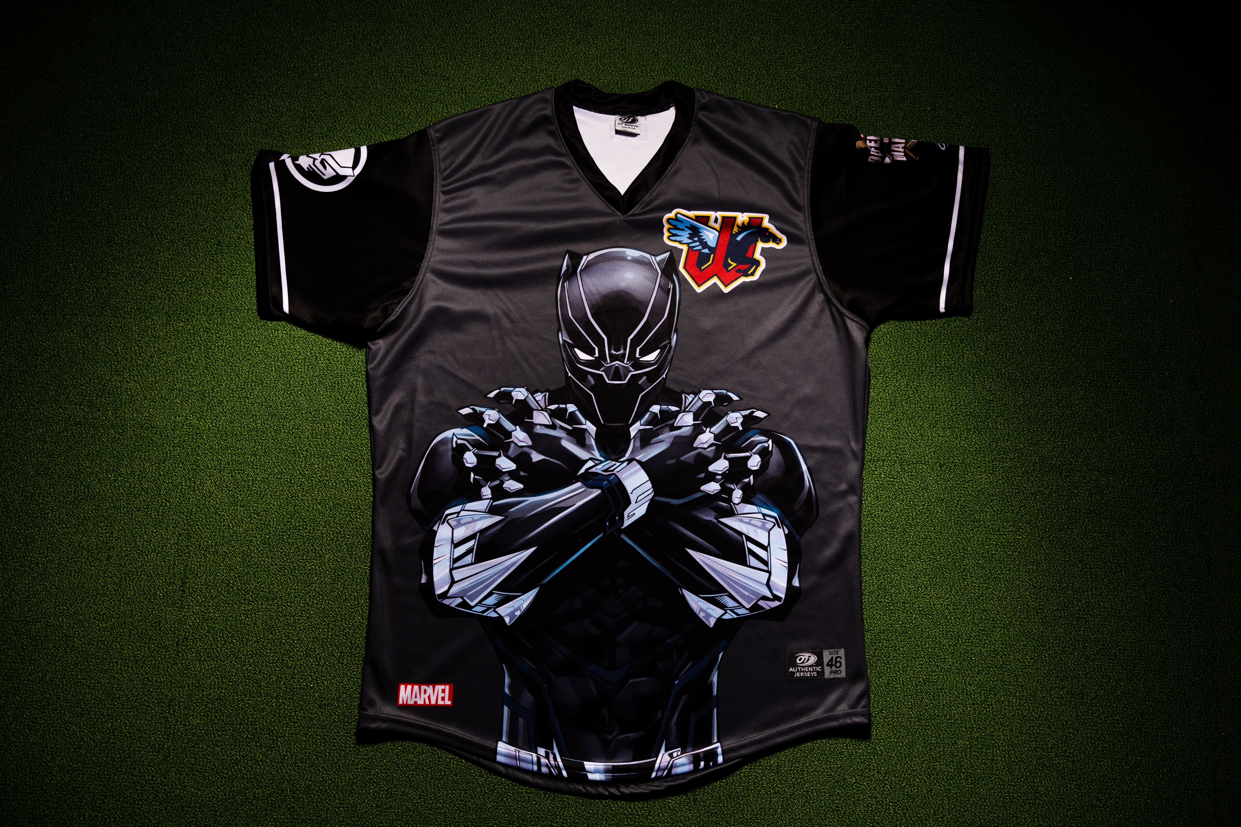 Perfecting the craft, one jersey at a time… #htx #blackpanther #wakand