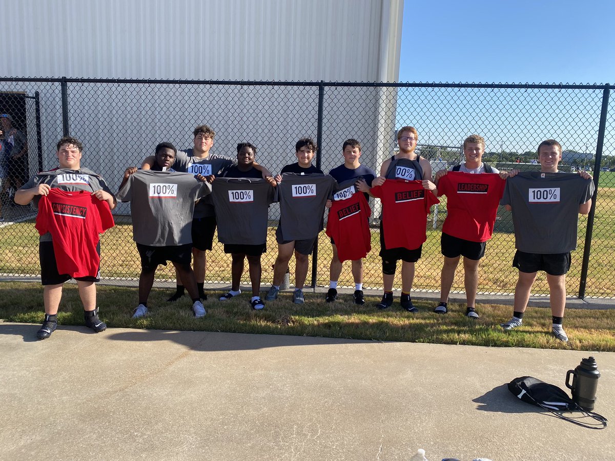 RMartin51's tweet photo. 8 100%ers and 4 different award winners!!! This is a special group of young men and I cannot wait for this season! #BossHoggs #WeWillWin https://t.co/zxRWmmIKJu