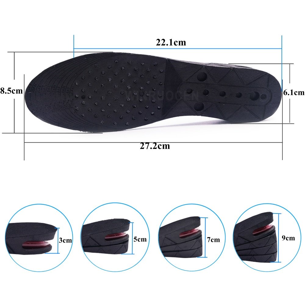 Smart Buys! 3-9cm Heightening Heel Insoles for Shoes starting from $19.00 at bandanafever.com/product/3-9cm-… See more. 🤓 #airmax90 #supremelv