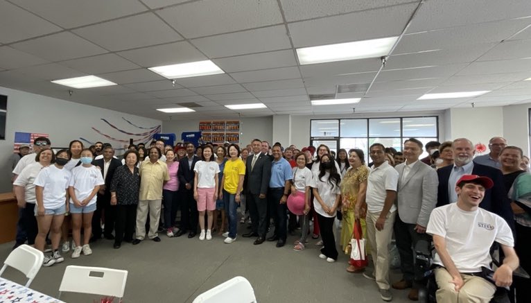 polisci_bryan's tweet photo. Huge turnout for our 100 Days Out California Weekend of Action kickoff with @MichelleSteelCA. #LeadRight #TeamSteel #RedWave https://t.co/NQCjvY3zNJ