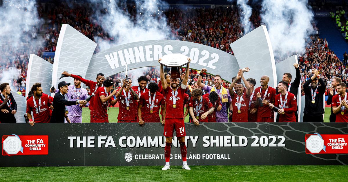 🔥 Community Shield'in sahibi Liverpool: İngiltere'de Premier Lig şampiyonu Manchester City ile FA Cup'ı müzesine götüren Liverpool, Community Shield için karşı karşıya geldi haberturk.com/liverpool-manc… #TrSpor #TrHaber #TrNews