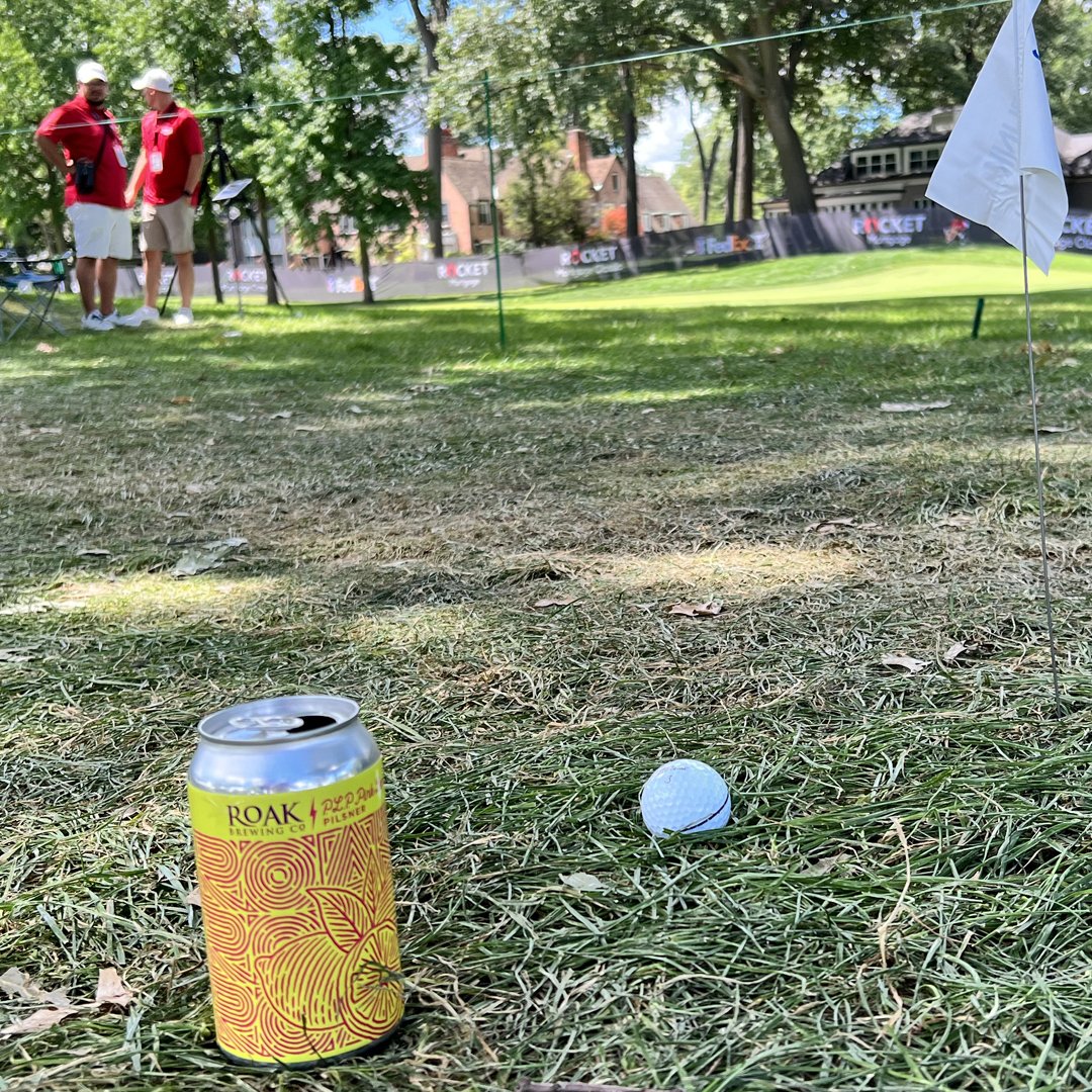 Roak Brewing Co (@roakbrewing) on Twitter photo Refreshment is never out of bounds. #RocketMortgageClassic #GoPinkyOut
Follow the PLP and follow <a href="/RoakBrewing/">Roak Brewing Co</a> Refreshment is never out of bounds. #RocketMortgageClassic #GoPinkyOut
Follow the PLP and follow <a href="/RoakBrewing/">Roak Brewing Co</a>