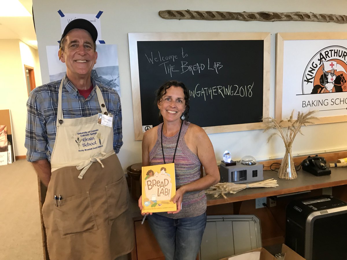 ReadersToEaters's tweet image. Wonderful 2look back 2researching #BreadLab @ #WSUBreadlab getting sunrise wheat field tour from dir DrStephenJones 5yrs ago. New Paperback edition is here! bit.ly/2vISBfa #Bread #WholeWheat #WholeGrain #Baking #FoodLiteracy #FoodScience #Fermentation #STEM #FarmToSchool