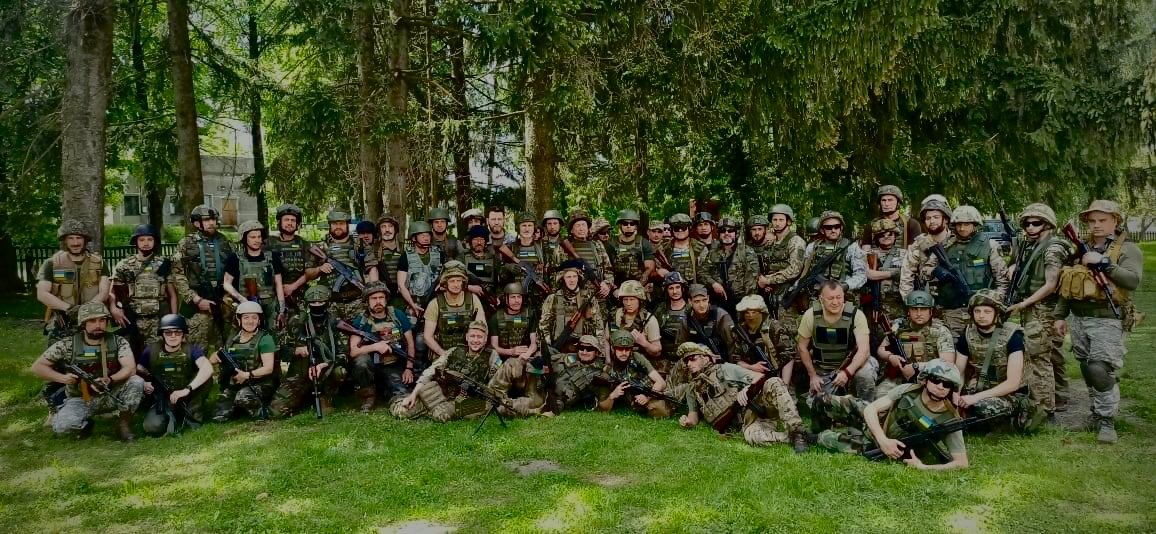 📷OUN has formed a battalion in the structure of Ukrainian 71st Jager Brigade. Soldiers of OUN-Immitis defend the Ukrainian land in the south-east. #UkraineRussiaWar #OUN