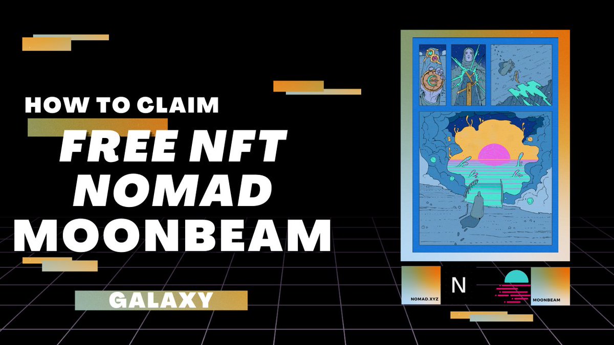 Video tutorial on how to get a free NFT from Nomad x Moonbeam
<a href="/nomadxyz_/">Nomad (⤭⛓🏛)</a> <a href="/MoonbeamNetwork/">Moonbeam</a>
youtube.com/watch?v=_5Wm3J…