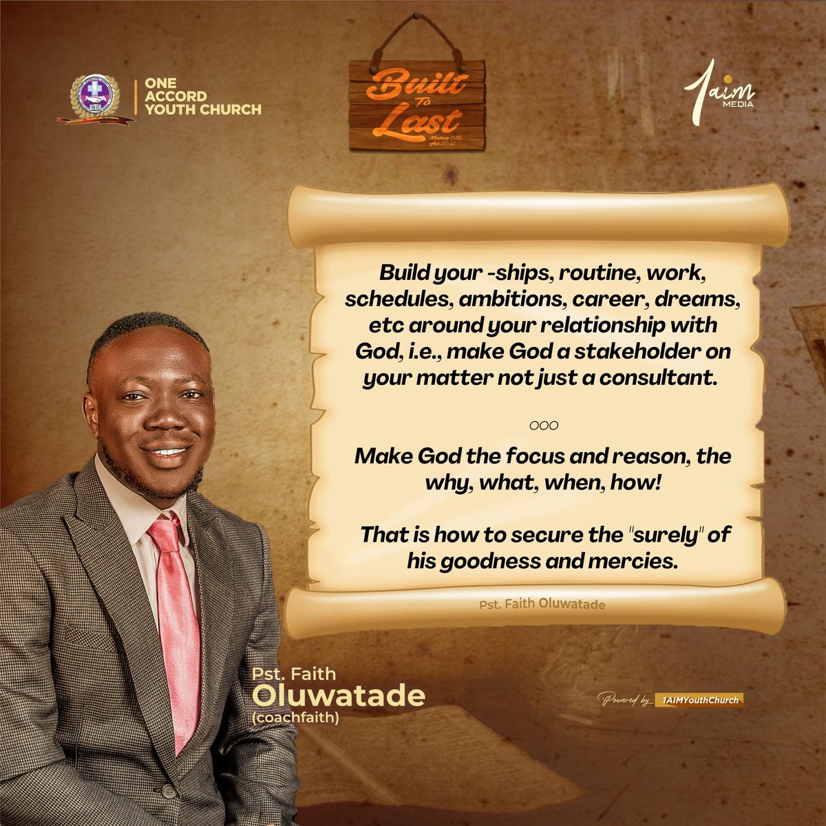 oluwatadefaith's tweet photo. #julydump: Excerpts from July.

July Theme: Built to Last

No wise builder builds to destruction; when you are lost on the master-plan (as all humans are at some points) go before the master-builder "the builder of all things".

See you in August already 👏🎉 https://t.co/USi4mEV32J