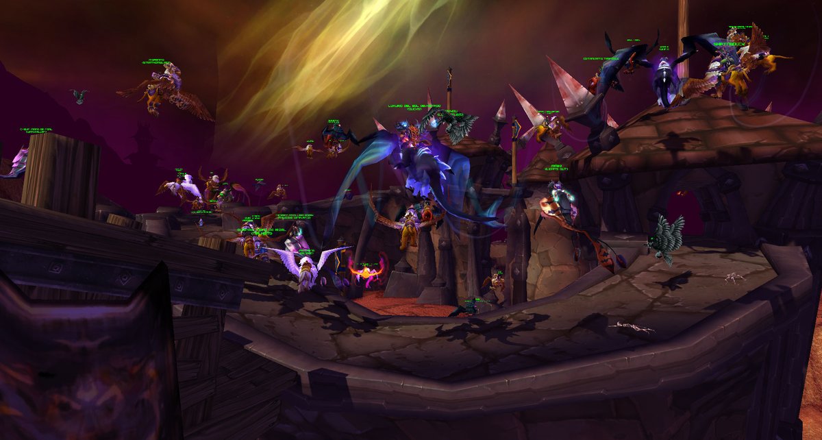 Nessarainstars's tweet image. Cosas, cosas voladoras #Firemaw #WorldOfWarcraft #BurningCrusadeClassic #Alliance