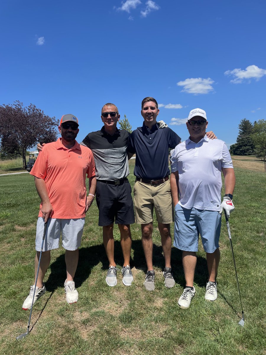 Quite a team! Mason Faubel Outing ‘22. #Mason #GolfingForACause