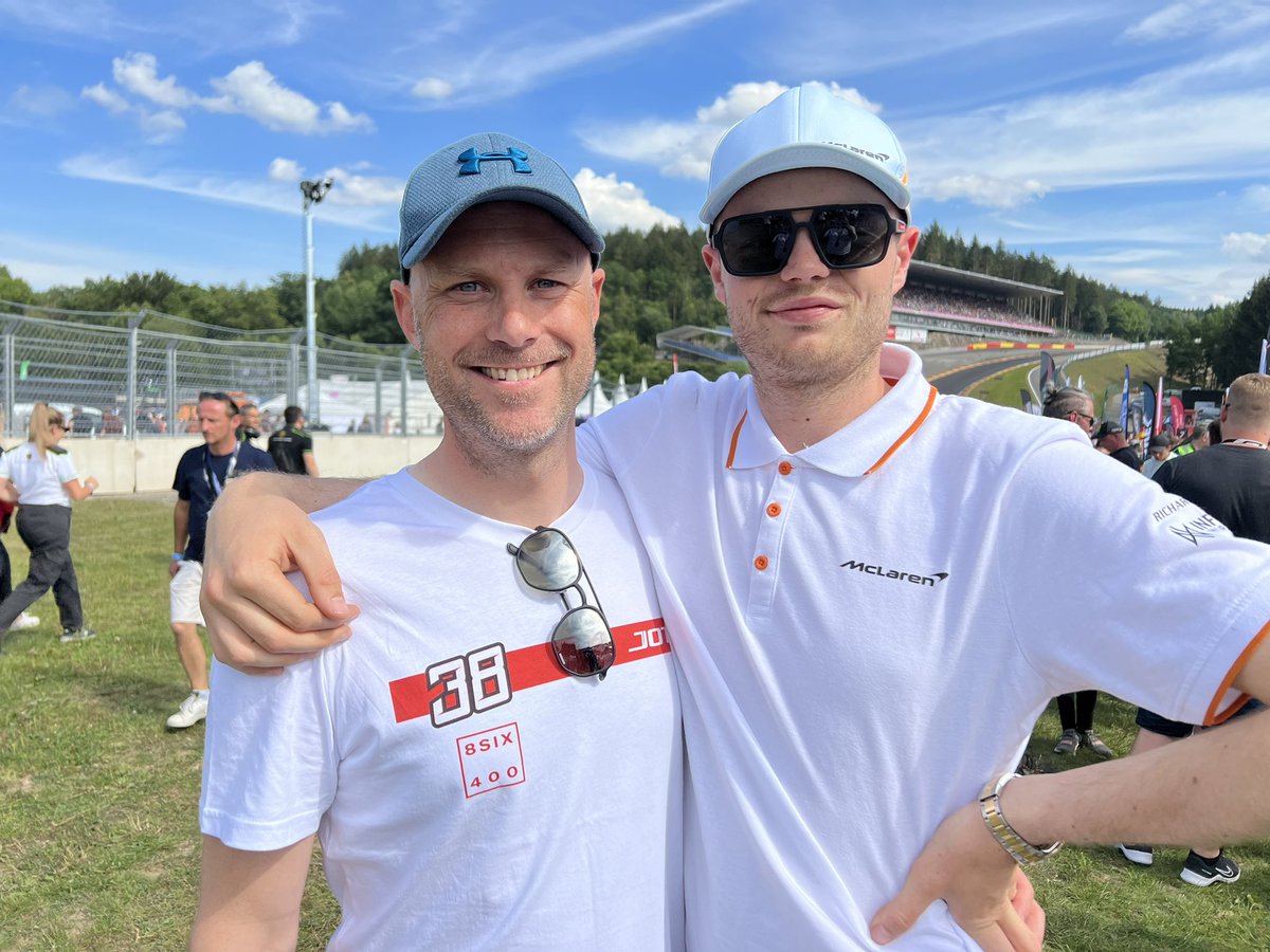 On the grid for the 74th 24 Hours of Spa with my teammate Rob Bell. We start P26 in the <a href="/JotaSport/">Jota Sport</a> McLaren 💪🏼

#Spa24h #GTWorldChEu
