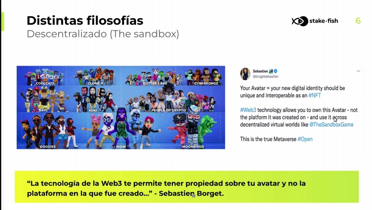 Gaufgang's tweet photo. Acá @gretoshi nos cuenta sobre los #metaversos y yo ya quiero un NFT wearable de #tigercollection @stakefish https://t.co/3zJdGTU4NL