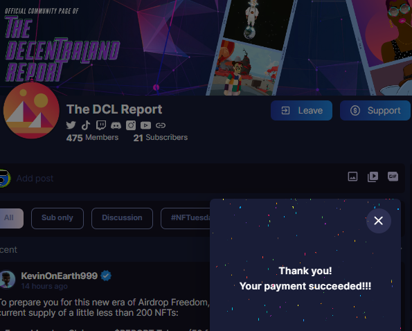 fabinhodcl's tweet photo. @kevinonearth999 @Narg0th @Fractilians7 @Vinix127 @decentraland I'm getting another one now because I just supported the DCL Report community on the net again https://t.co/9PtQsrw7xN