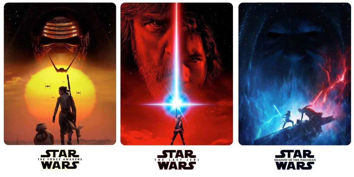 SolanaRey1's tweet photo. My favorite Star Wars Trilogy ! 😍

Episode VII   -  The Force Awakens
Episode VIII  -  The Last Jedi
Episode IX    -  Shadow of the Padawan https://t.co/wvd1M4QE6p